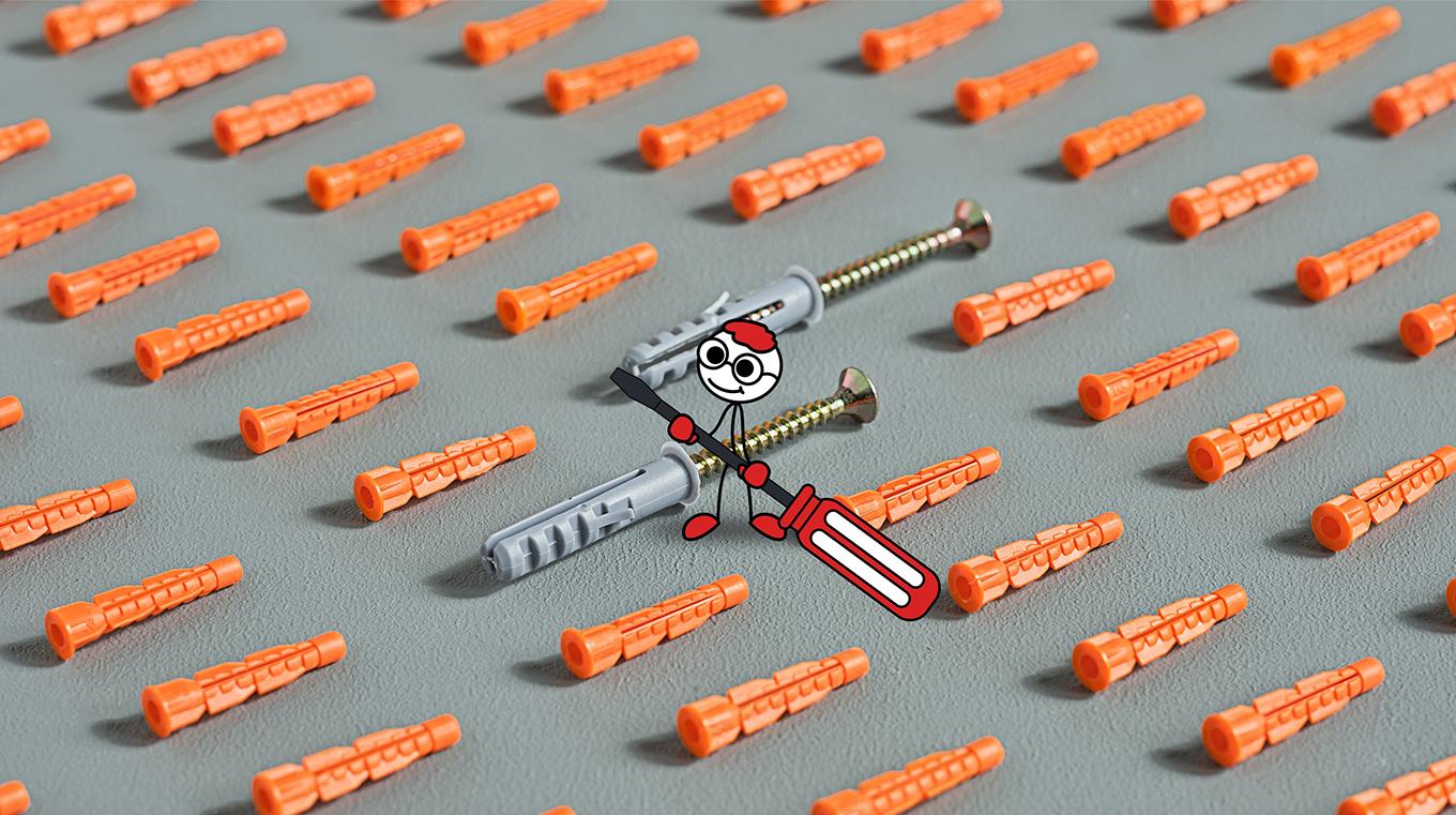 Предоставляем полную линейку элементов для крепления